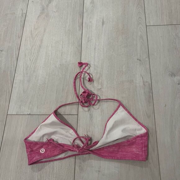 lululemon pink reversible bikini top size 4 - Picture 4 of 7